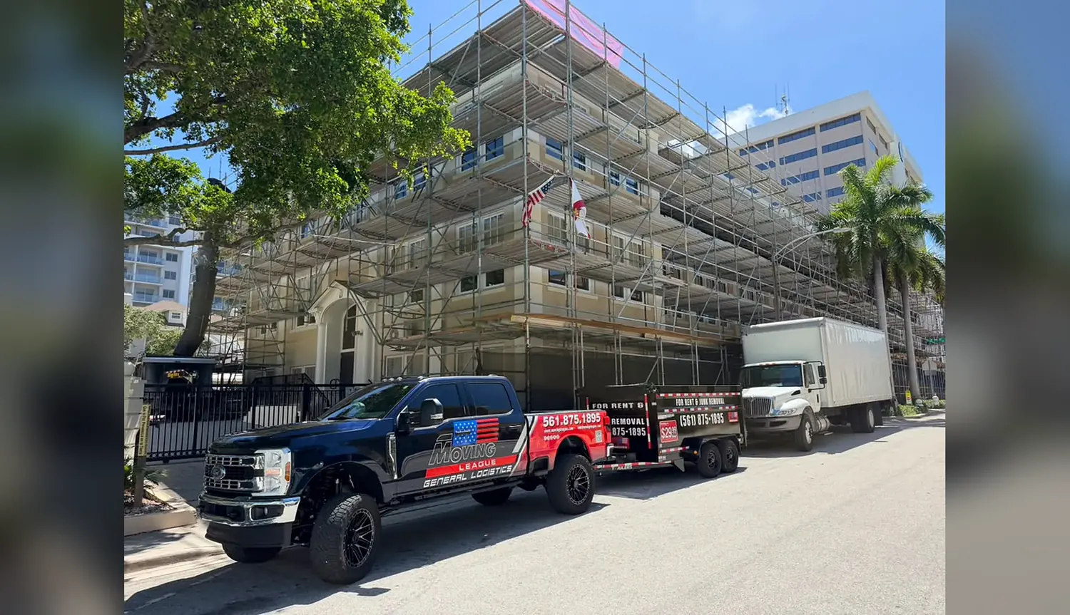 Construction Site Material Delivery & Hauling